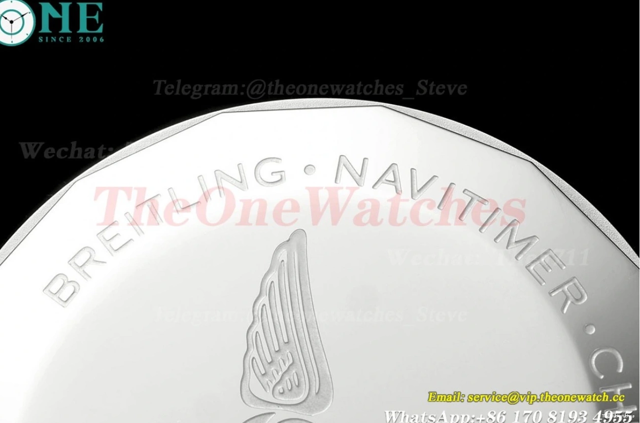 A2824 Date Dial TF Navitimer SS 1 Cream 41mm SS 0215